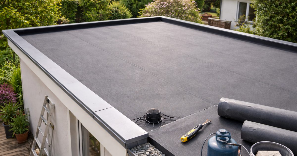 Plat dak vernieuwen Oss