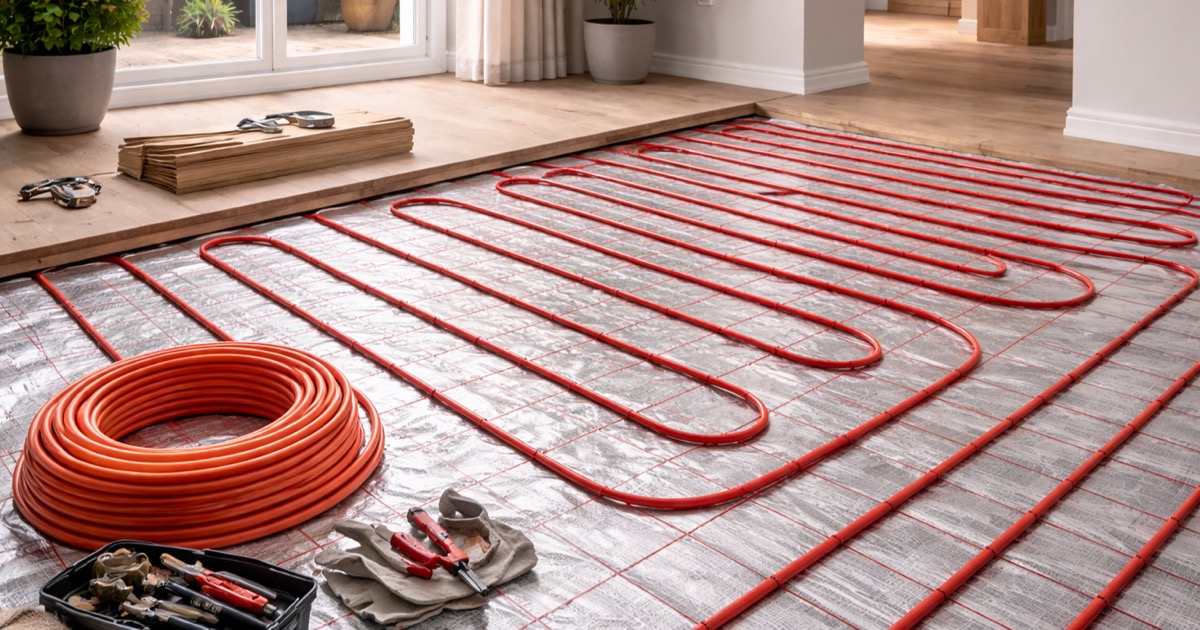Vloerverwarming installeren Andenne
